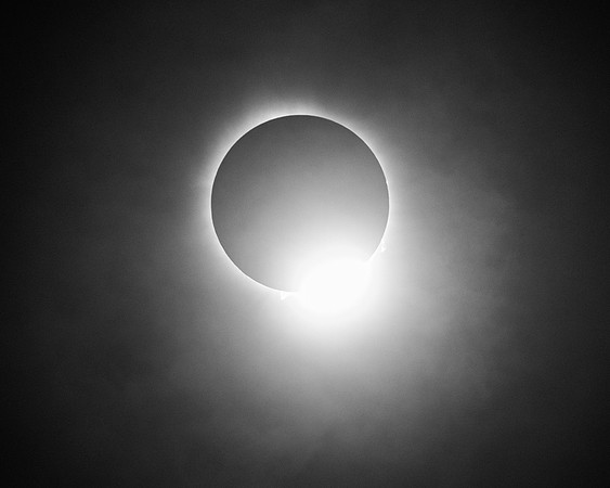"Diamond Ring After Totality" Solar Eclipse April 8, 2024, Hagerstown, IN